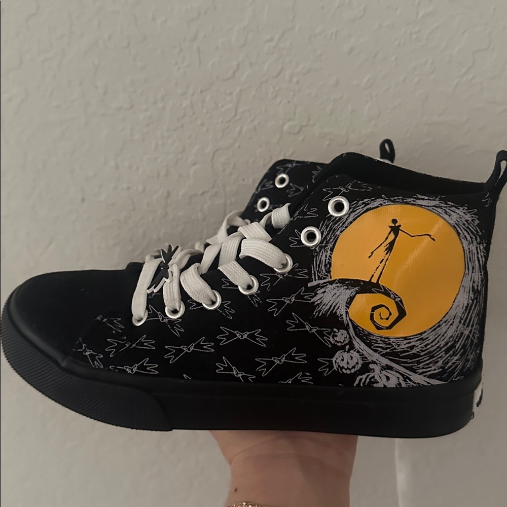 Tim Burtons A Nightmare Before Christmas high top sneakers